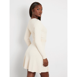 LS RIB PLEATED PAIGE SWTR DRS