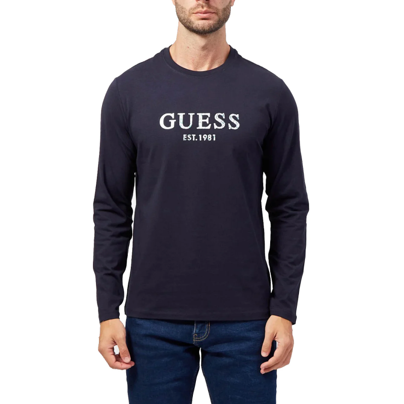 LS CN GUESS IRIDESCENT TEE