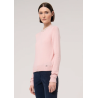 KNITTED EMBELLISHED ROUNDNECK SWEAT