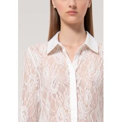 REGULAR LACE SHIRT CREAM