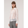 REGULAR LACE SHIRT CREAM