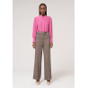 FLARE TAILOR PANTS BISCUIT