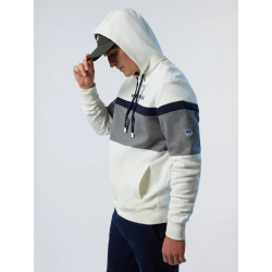 HOODED SWEATSHIRT W/GRAPHIC MARSHMALLOW