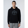 HOODED SWEATSHIRT W/GRAPHIC BLACK