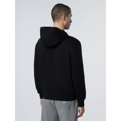 HOODED SWEATSHIRT W/GRAPHIC BLACK